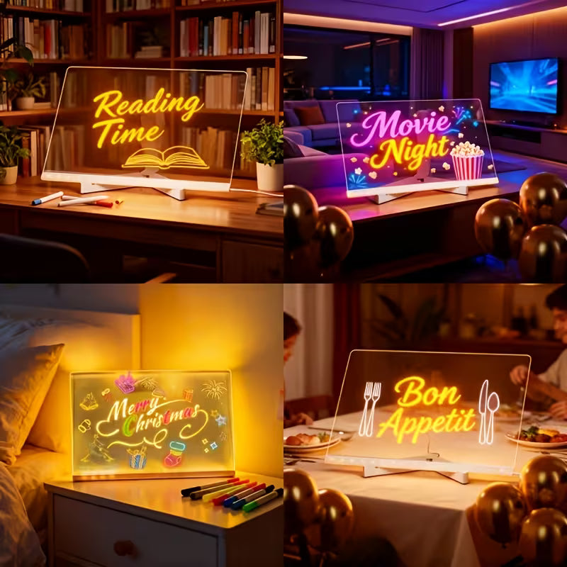 Tableau Lumineux LED ✨🚚 Livraison gratuite.
