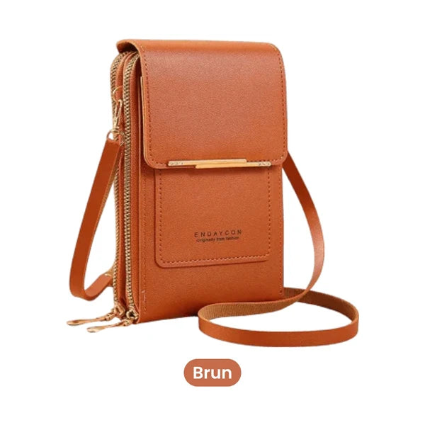 👜 Petit Sac Tactile Femme- sac anti-vole telephone.