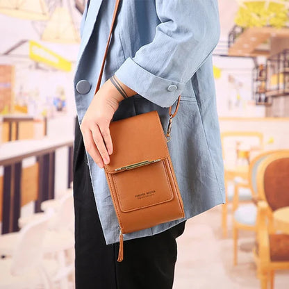 👜 Petit Sac Tactile Femme- sac anti-vole telephone.