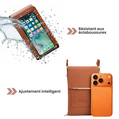 👜 Petit Sac Tactile Femme- sac anti-vole telephone.