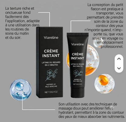 Crème Instantanée cernes et rides.
