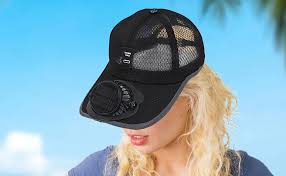Casquette solaire avec ventilateur, Stop à la chaleur du Mali.